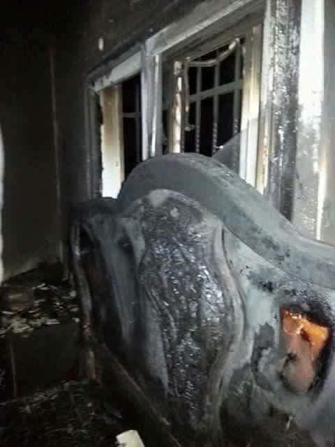 احراق منزل الشاهد الوحيد على استشهاد عائلة دوابشة 